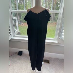 NWT Banana Republic black one piece jump suit 8P